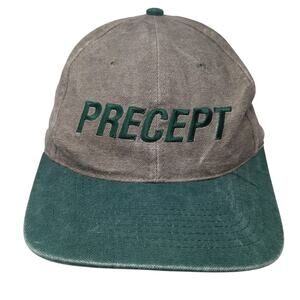 Precept Slideback Baseball Cap Multi One Size Adjustable Embroidered 6 Panel